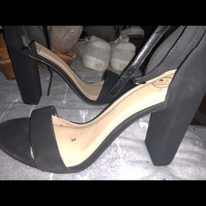 Black heels